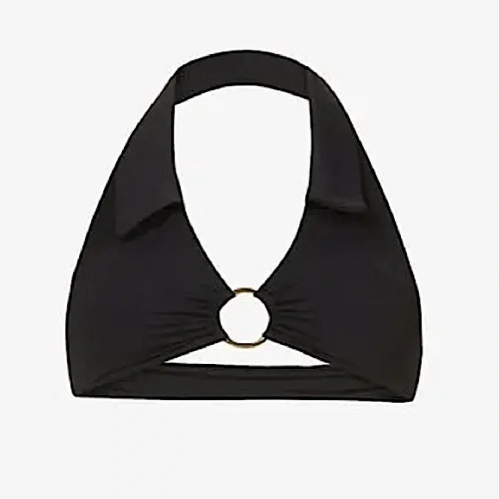 🔥🆕 WEWOREWHAT Collar O Ring Bikini Top Only SIZE MEDIUM